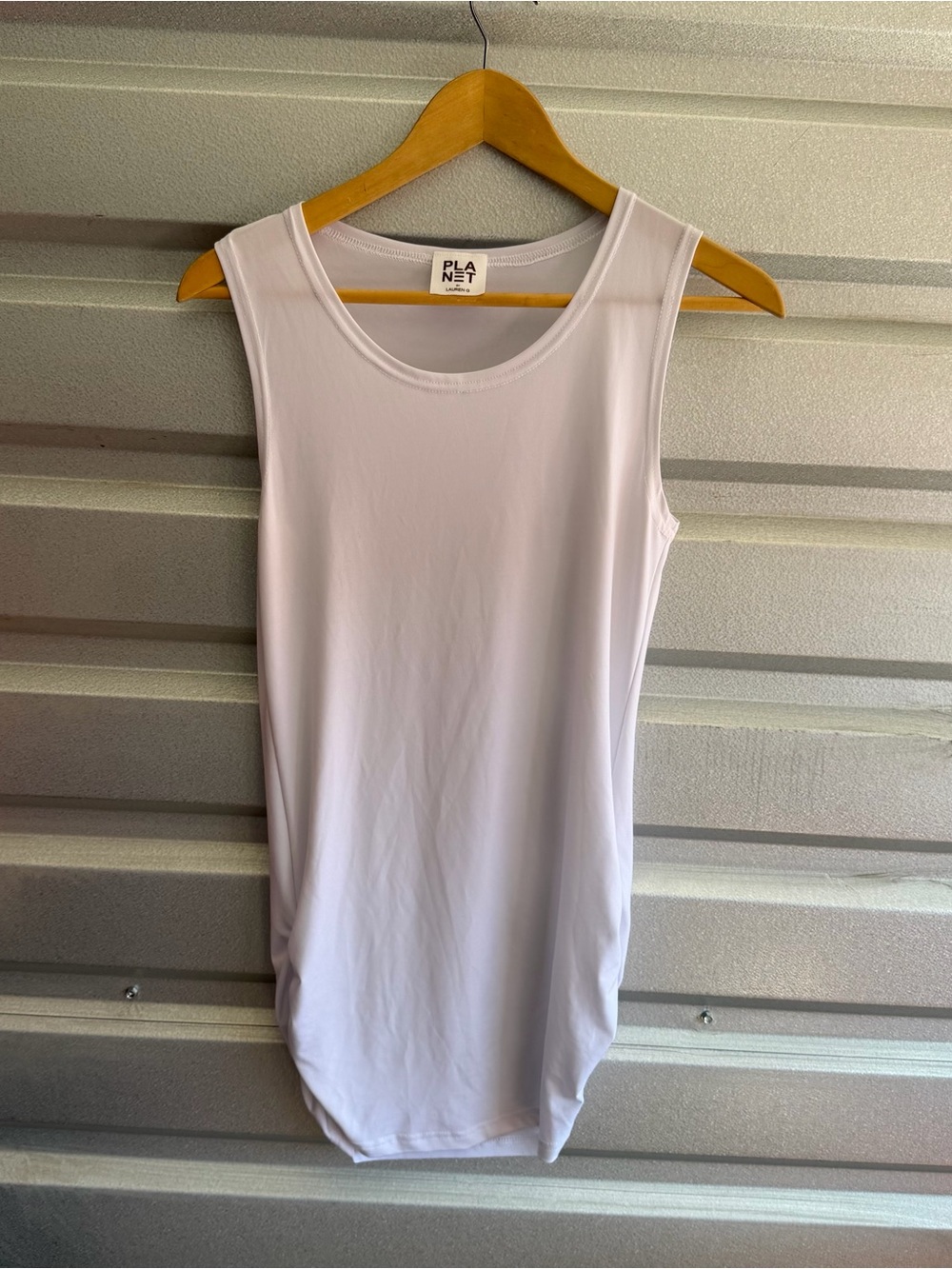Planet by Lauren G microfiber tank